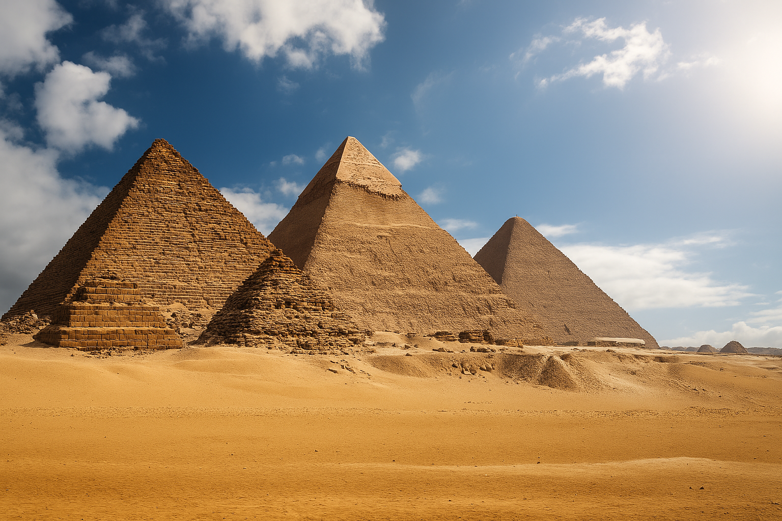 Egypt Giza Pyramids Scan Global Logistics