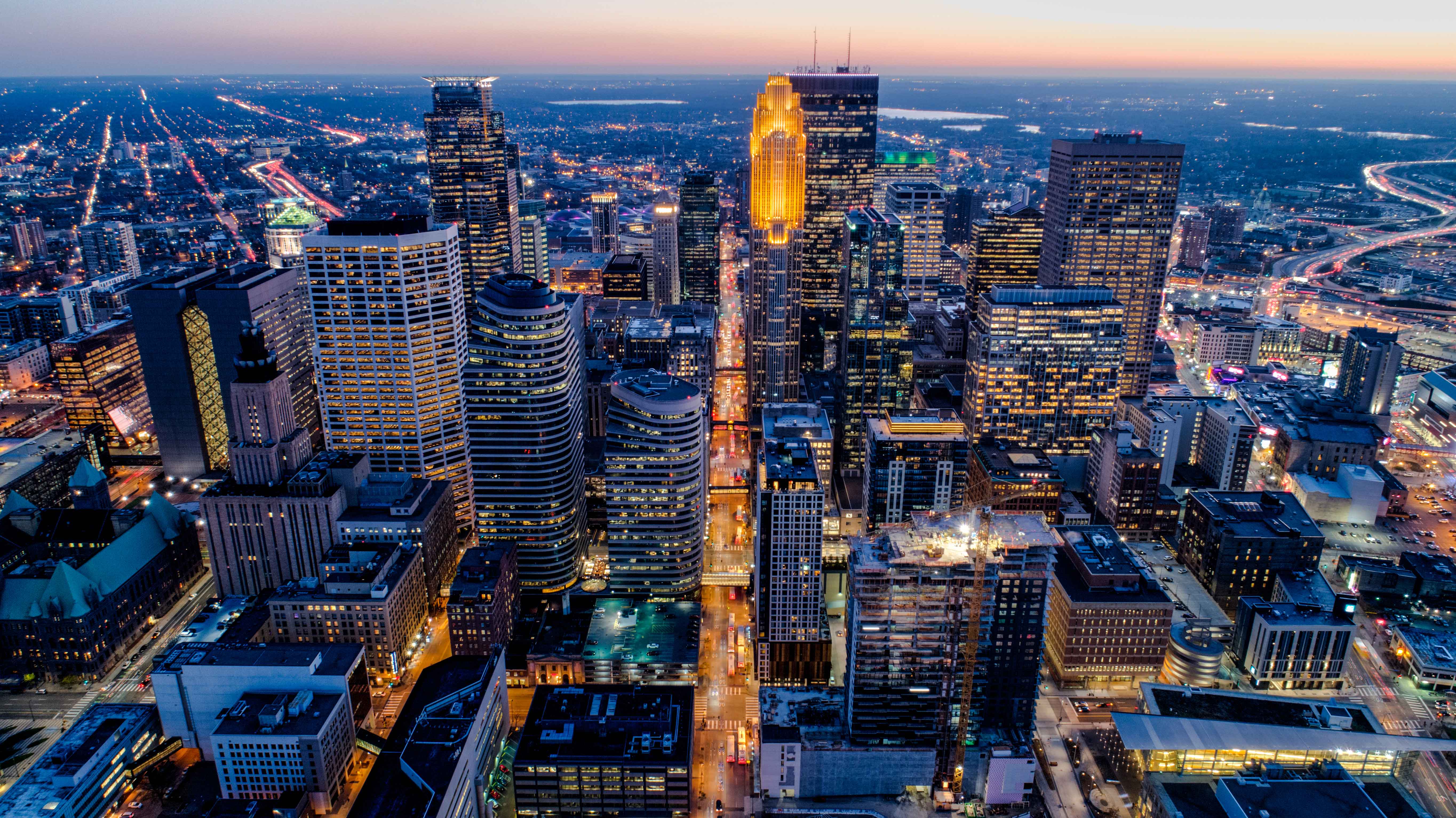 Minneapolis, Minnesota banner - USA
