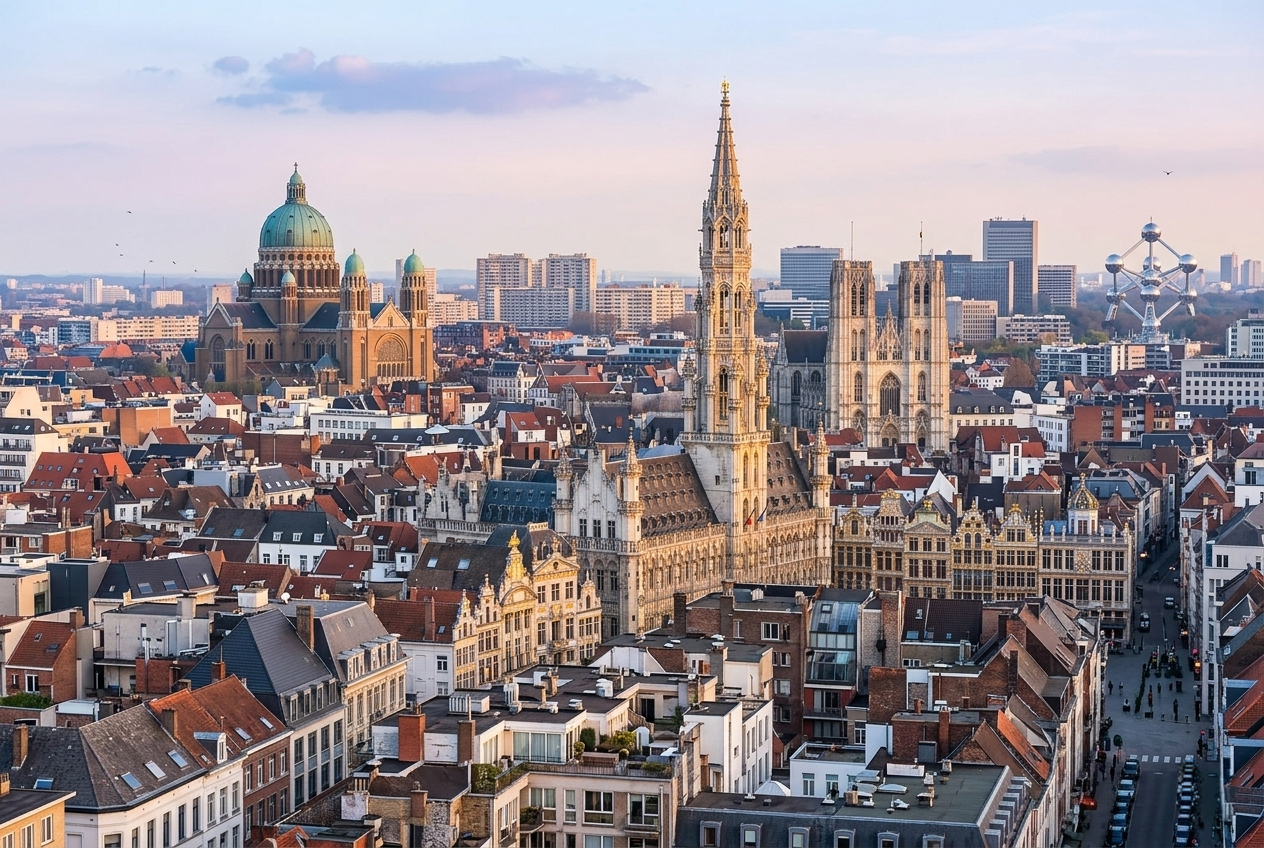 brussels-historic-skyline-sunset-cityscape